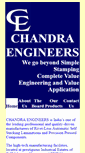 Mobile Screenshot of chandraengineers.com